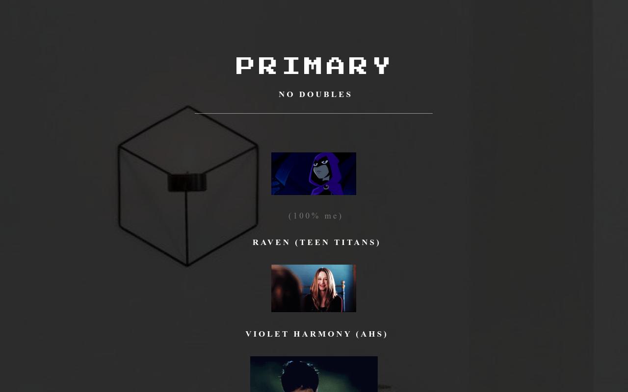 Carrd profile picture for @primary